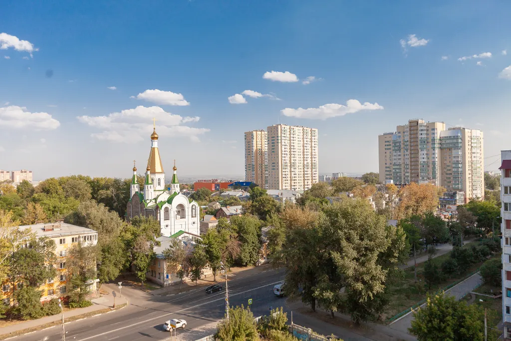 Квартира Квартира Студия возле космопорта — Самара