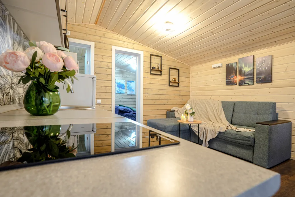 Уютный дом с чаном