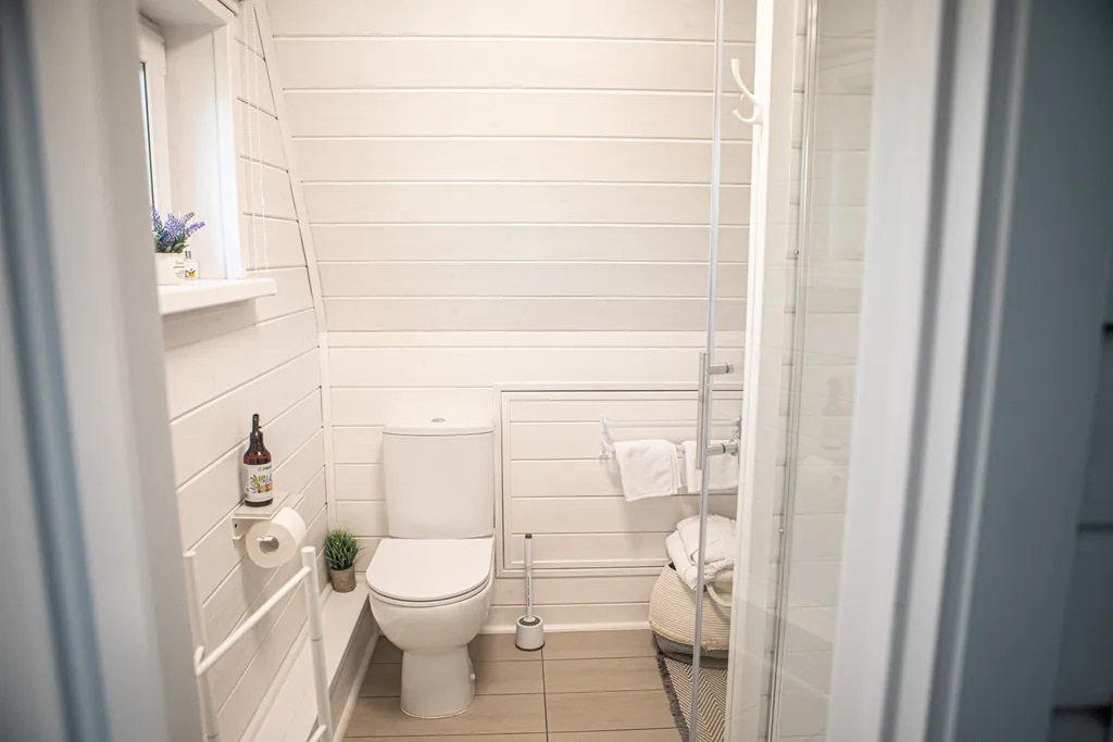 Уютный домик с банным чаном на территории