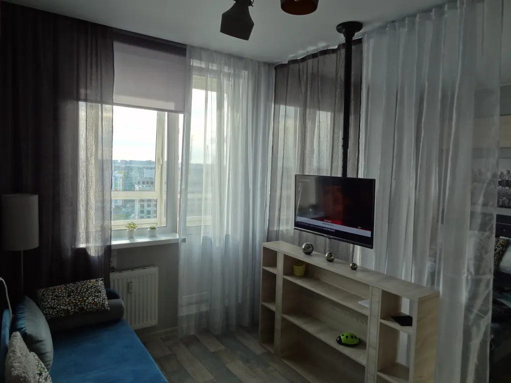 Уютная видовая квартира-студия рядом с метро Девяткино