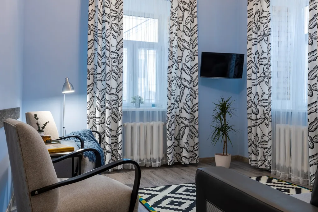 Светлые апартаменты в центре