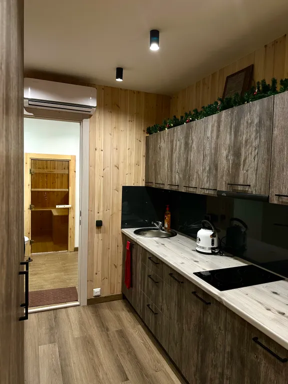 Уютный дом-лофт с видом на лес и реку