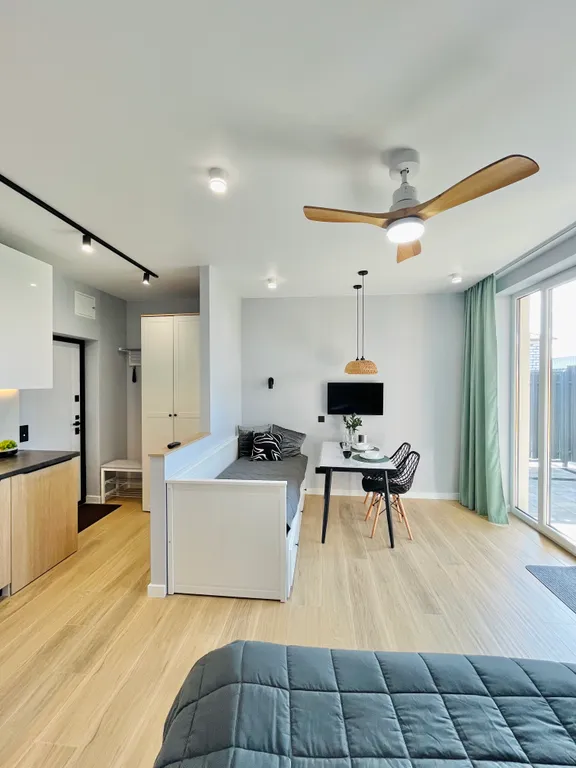 Студия Nordlys с приватной террасой на Балтийском побережье