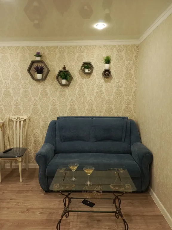 Уютная квартира с видом на величественные снежные горы