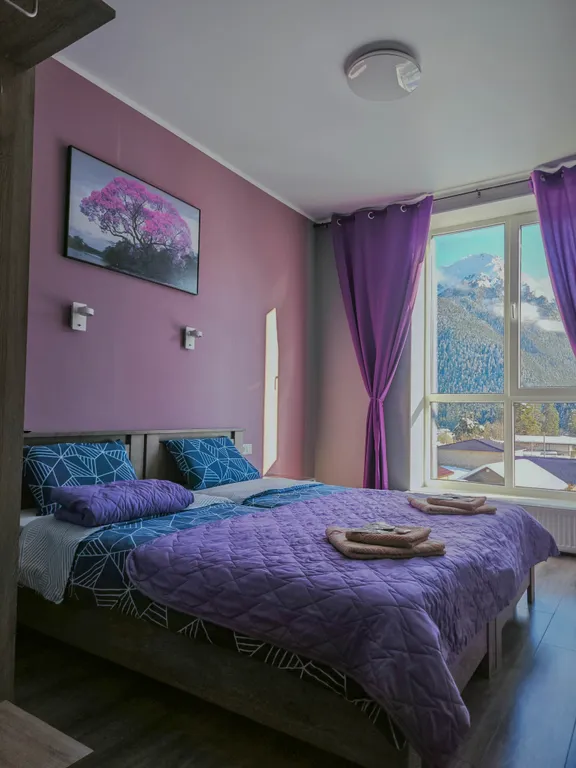 Квартира Двухместный номер с раздельными кроватями на втором этаже — аренда посуточно в Архыз