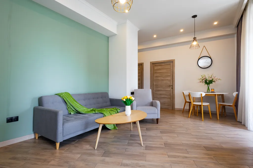 Красивая квартира в видом на город