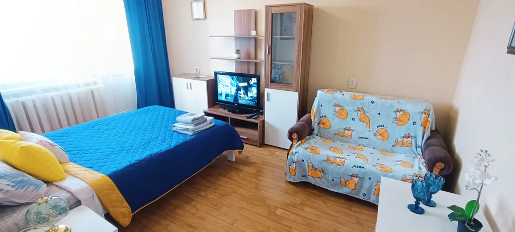 Центр! 9 этаж, вид на озеро и остров Канта!