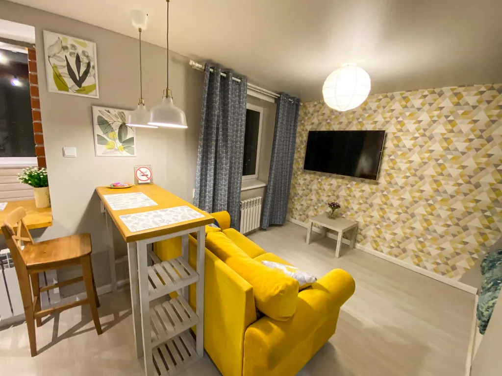 Студия с красивым закатом