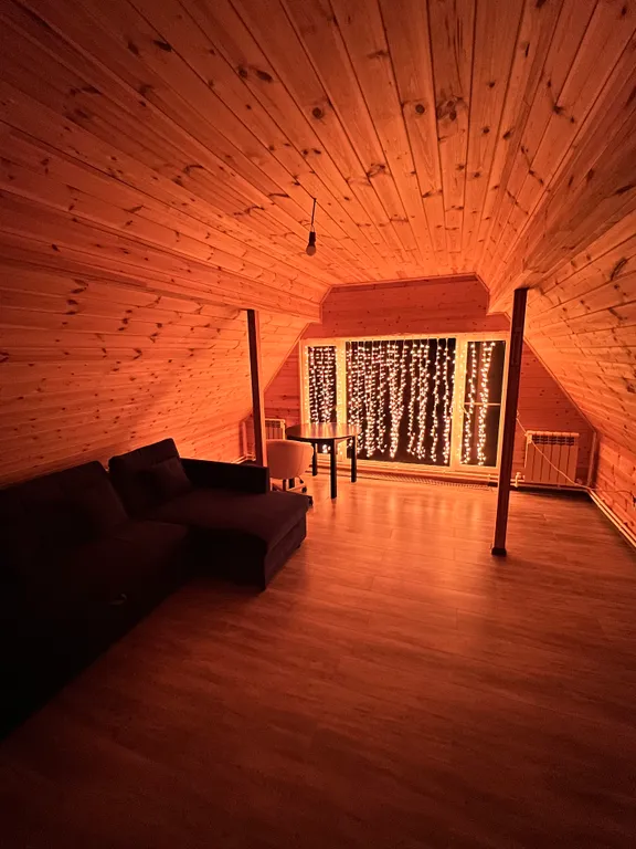 Большой коттедж с камином на просторном участке по Новой Риге