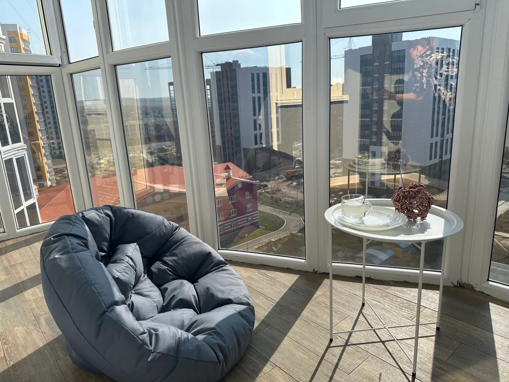 Современная 1-комнатная квартира, район Юбилейный