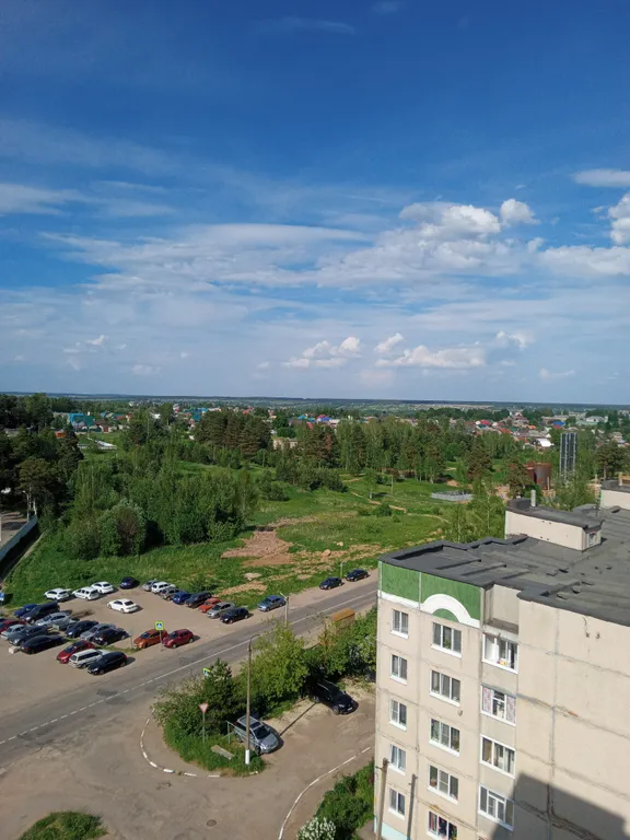 Студия с красивым видом