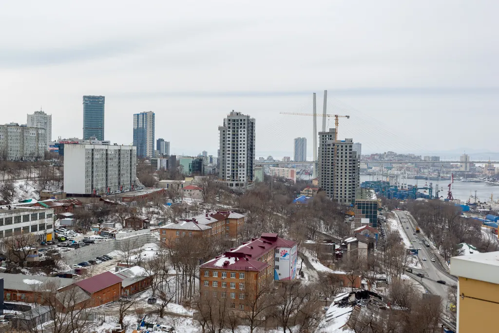 Квартира Квартира Уютна семейная студия — Владивосток