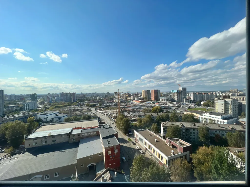 Квартира с видом на город