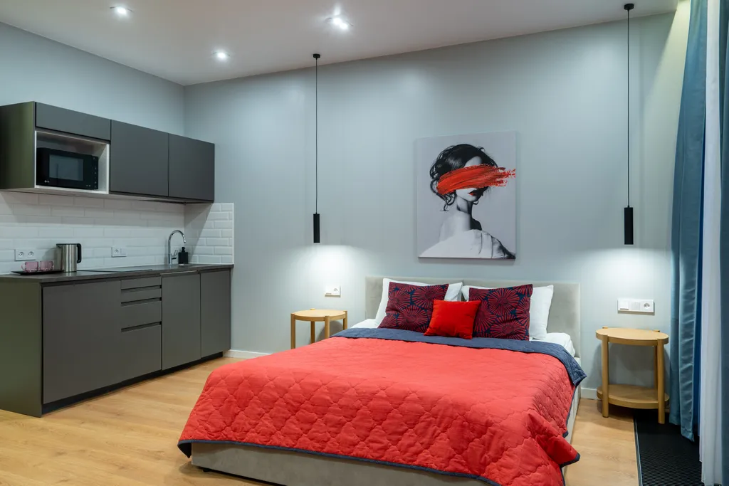 Апартаменты Охта КраСКИ Red