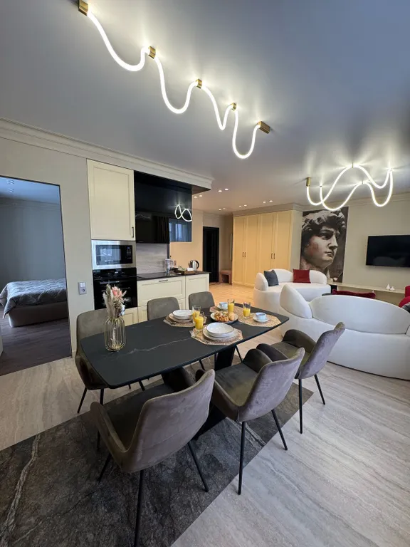 Стильная квартира с изысканным ремонтом