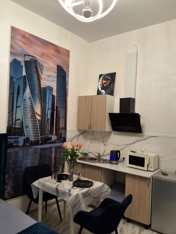 Романтическая студия с балкончиком