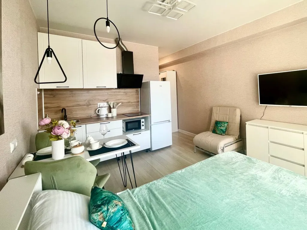 Уютная студия в трёх минутах от моря