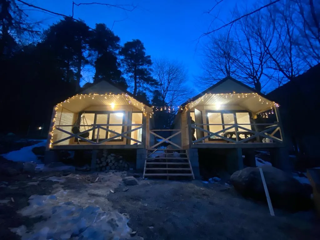 Коттедж Уютный деревянный дом с великолепным видом на лес и горы — аренда посуточно в Теберда