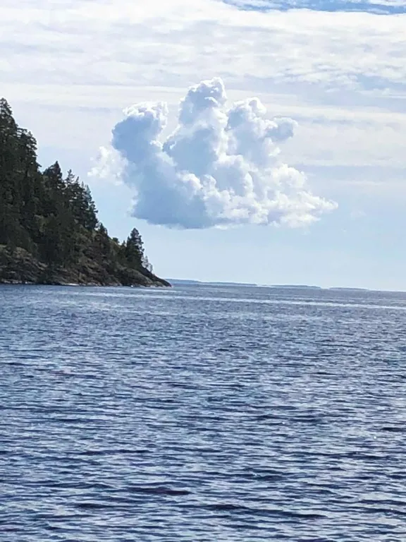Частный дом на берегу Ладожского озера