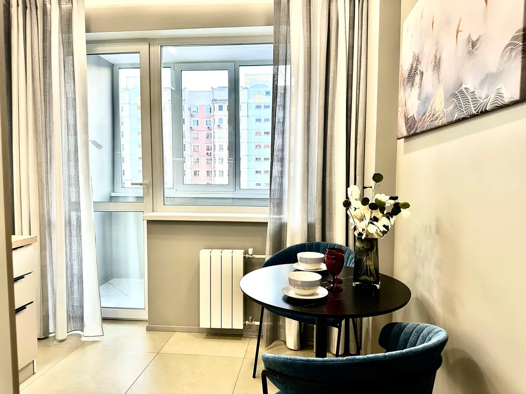 Квартира Квартира Люкс с 2 балконами и дизайнерским ремонтом — Москва