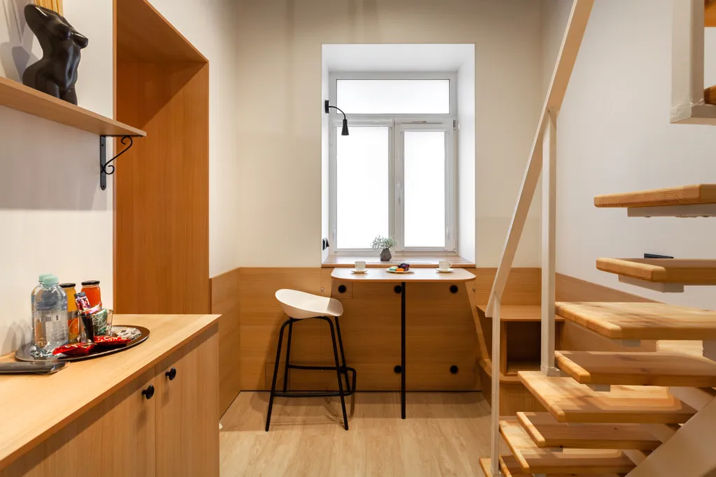 Апартамент ОРАНЖ для 2 взрослых с антресолью