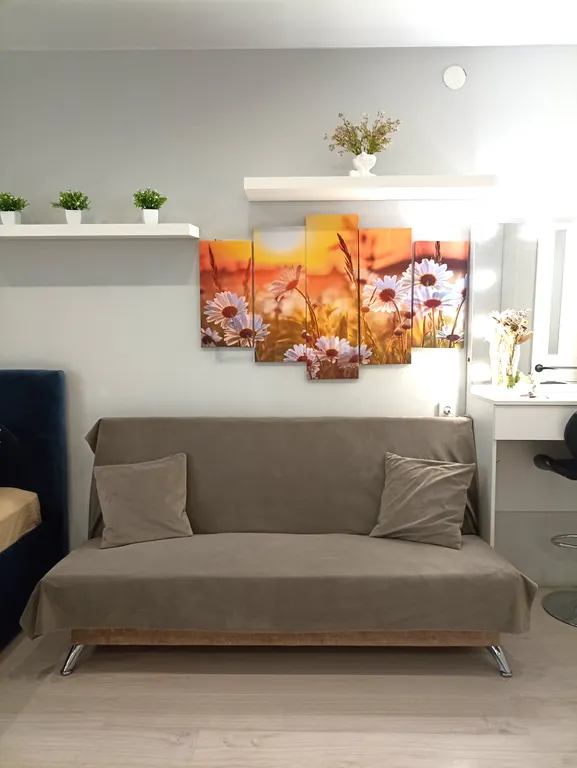 Светлая квартира-студия на 203м мкрн г.Якутска