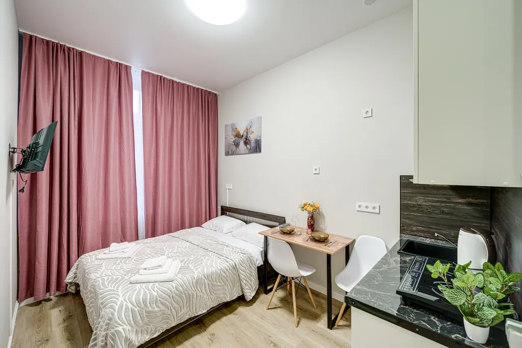 Квартира Квартира Дизайнерская студия у метро — Москва