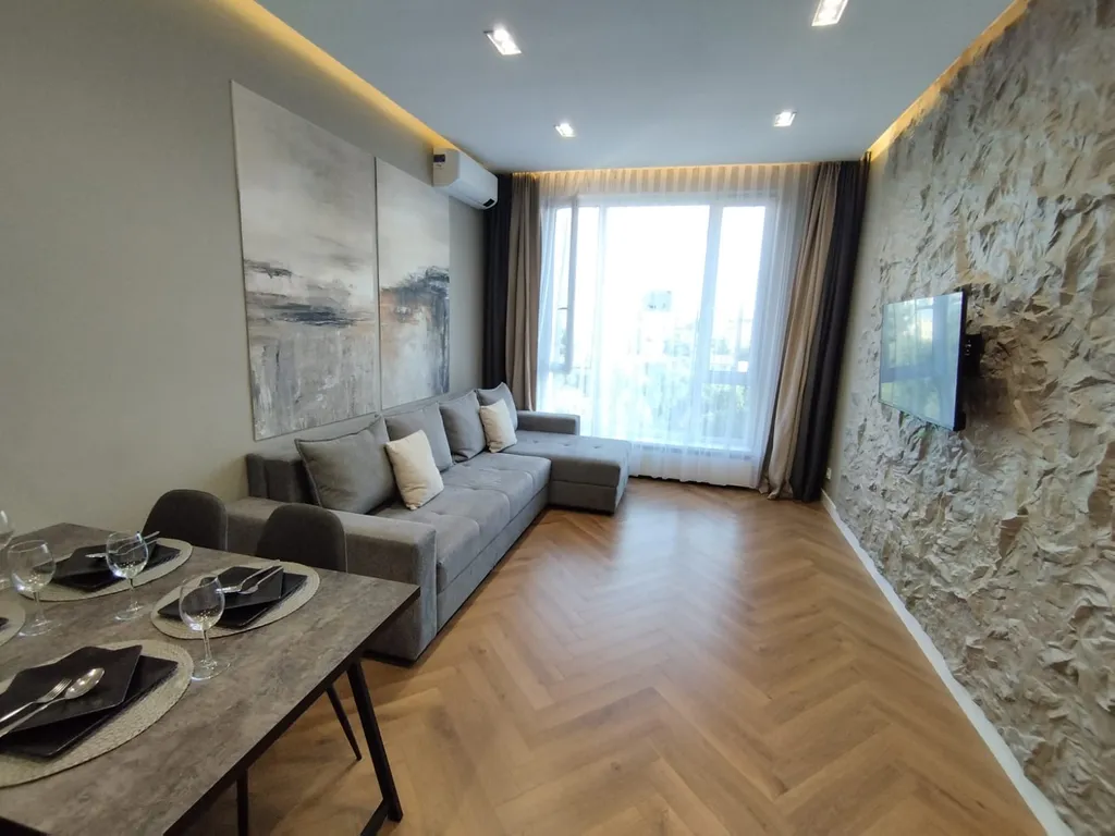 Стильная квартира с видом на горы