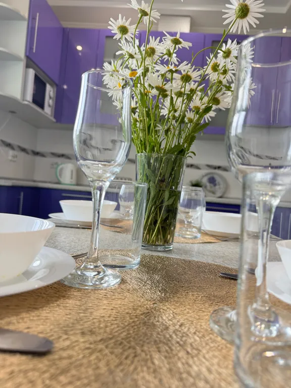 Апартаменты на 10 этаже с хорошим видом из окна