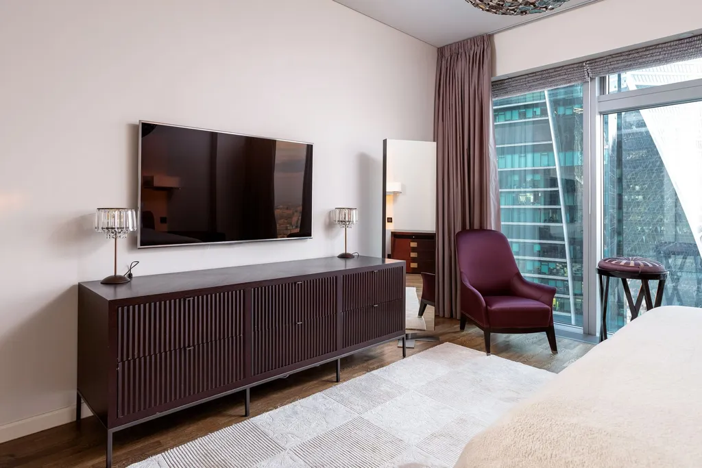 Апартаменты Москва Сити вид - золотой угол