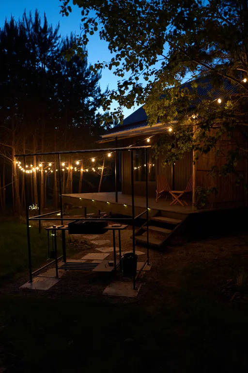 Дом в лесу: баня, купель, проектор, камин, озеро, велосипеды