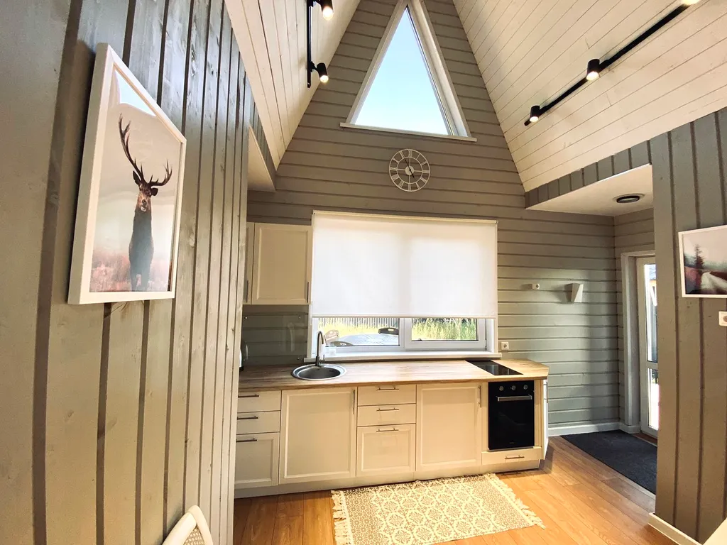 Коттедж Дом в стиле А-фрейм — Рождествено