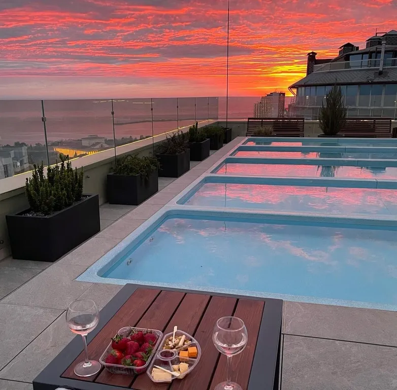 Современные апартаменты с уникальной крышей и потрясающими видами