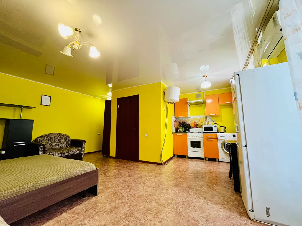 Однокомнатная квартира с тремя раздельными спальными местами