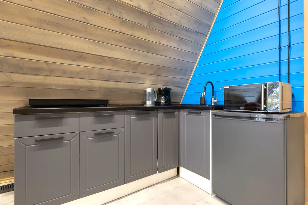 Домик 4 A-Frame с купелью 60 м2