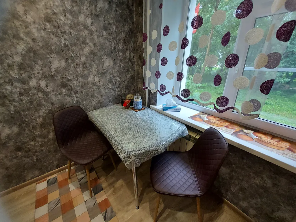 Очень теплая квартира с видом на лес