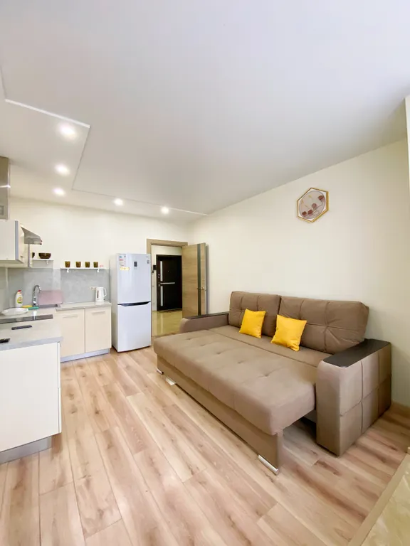 Уютная двухкомнатная квартира с видом на город