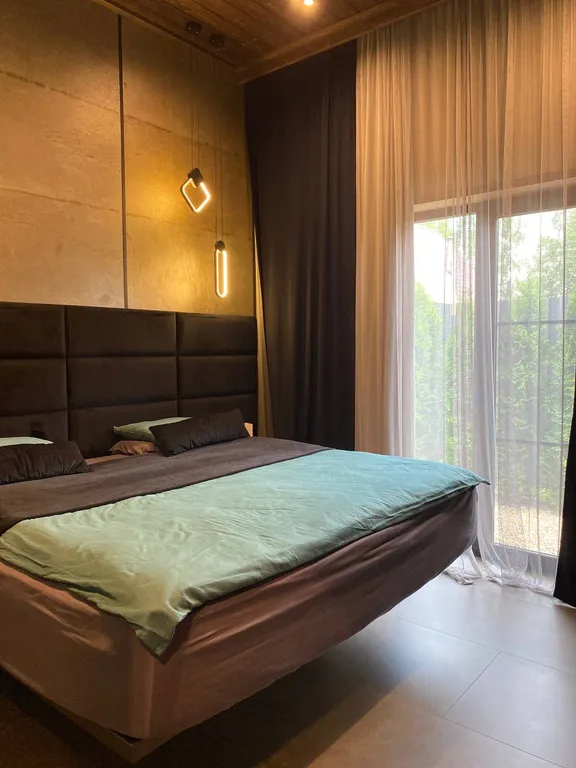 Стильный дом с чаном и сауной