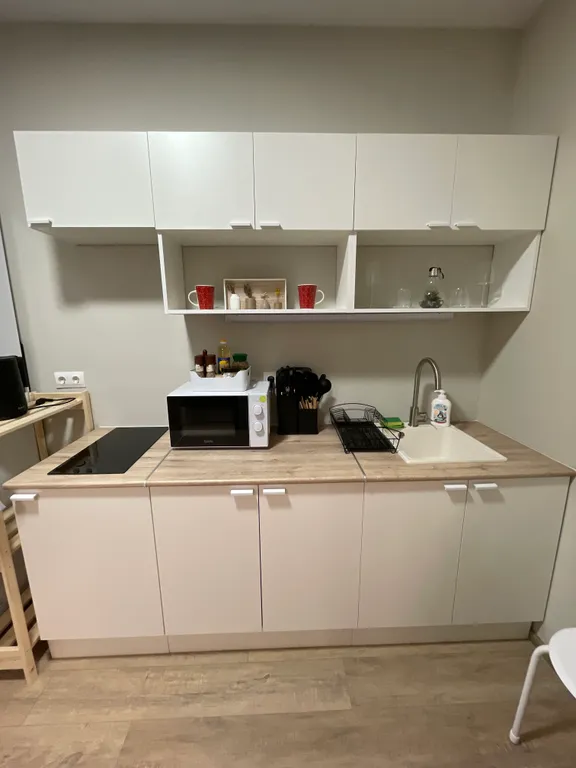 Уютная студия с двухспальной кроватью