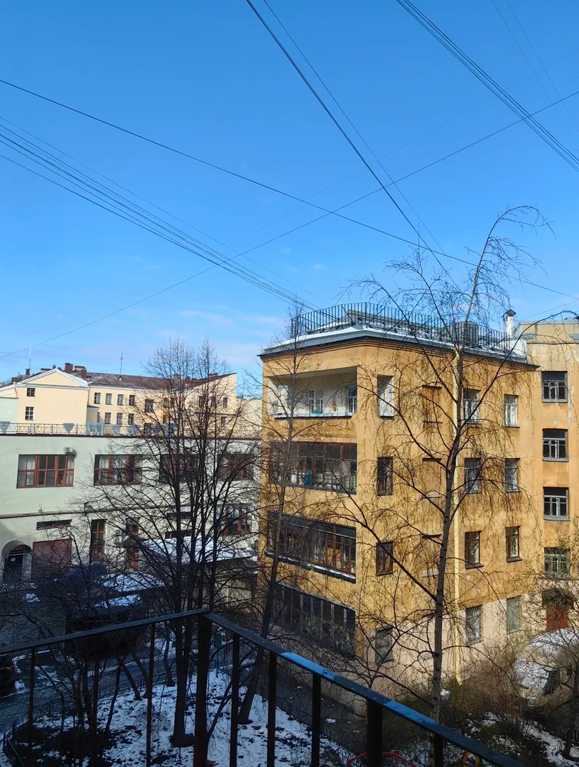 Вид с балкона 