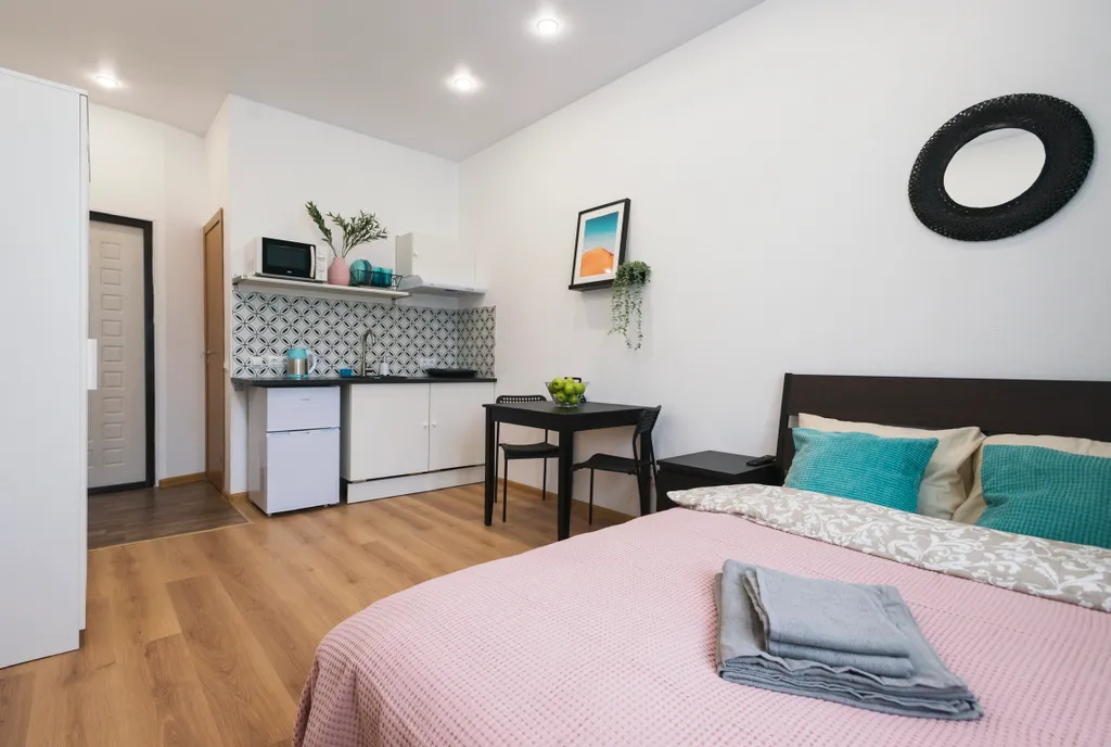 Квартира Квартира Студия у НМИЦ онкологии — Песочный