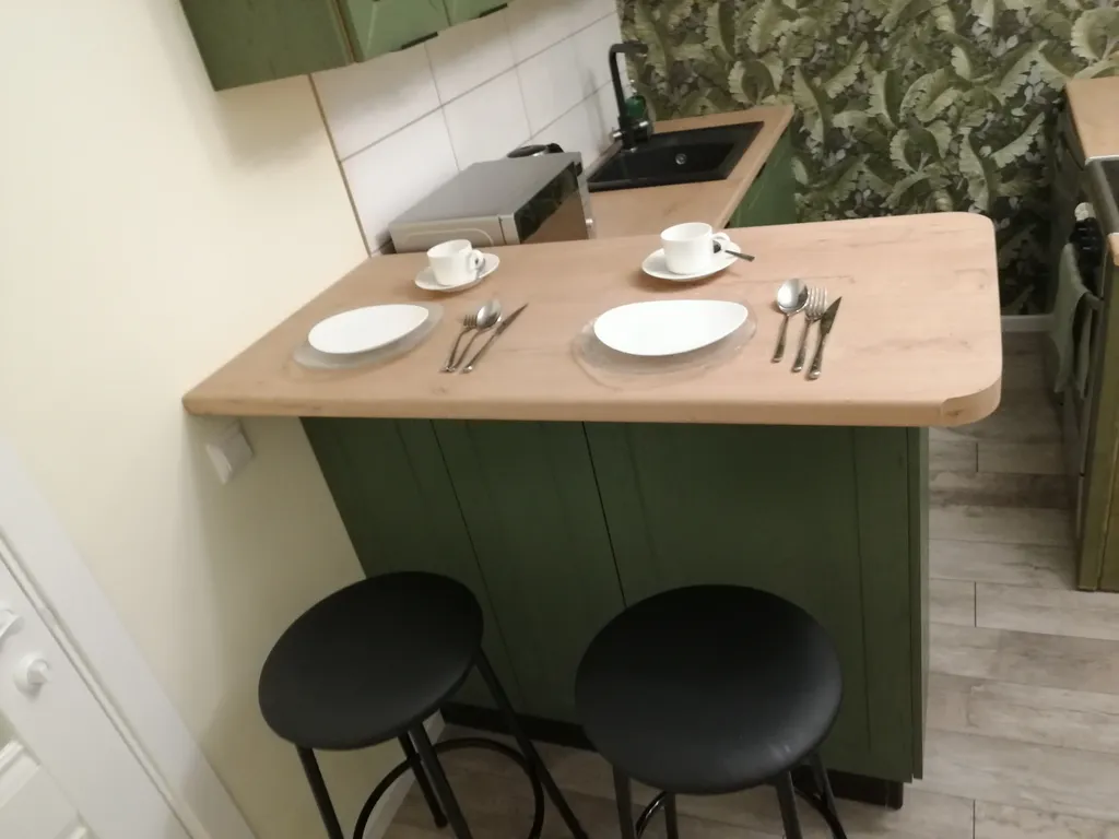 Атмосферная студия с дизайнерским ремонтом