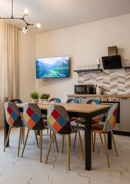 Таунхаус в свежем ветре