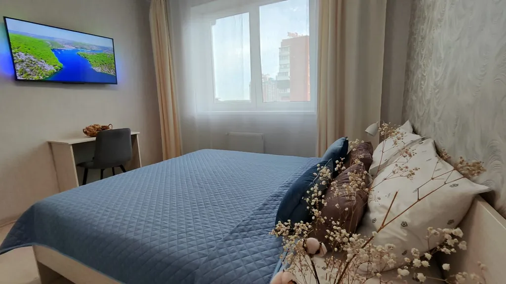 Квартира Квартира Евродвушка: 2 тв и 2 кондиционера — Краснодар