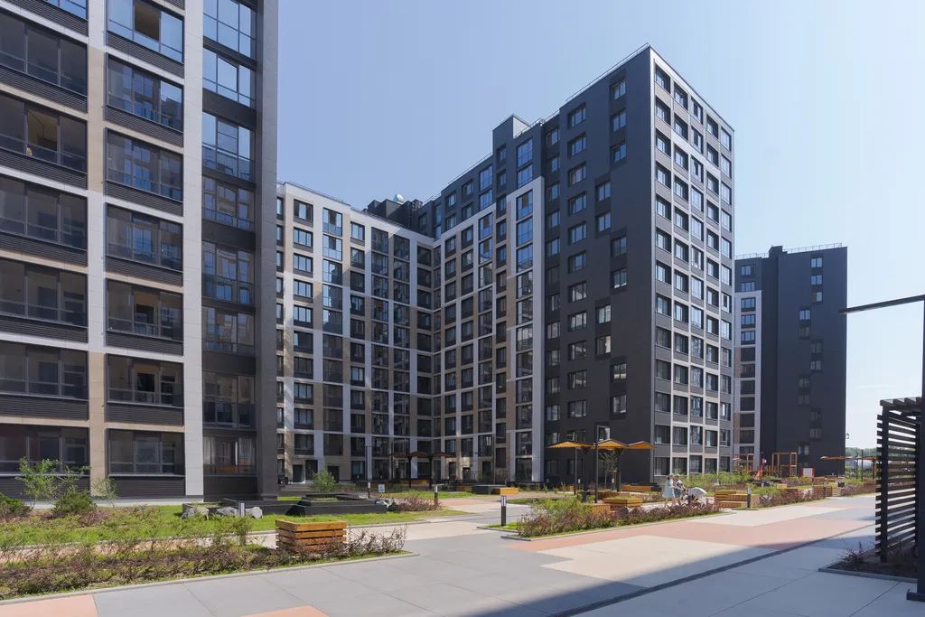 Новый дом, центр города - Квартира с модным интерьером