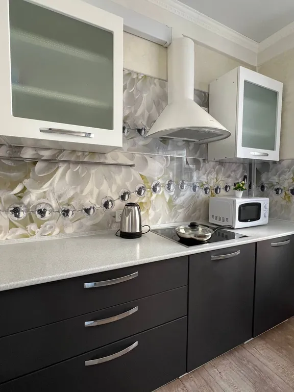 Квартира с красивым видом из окна и новым ремонтом