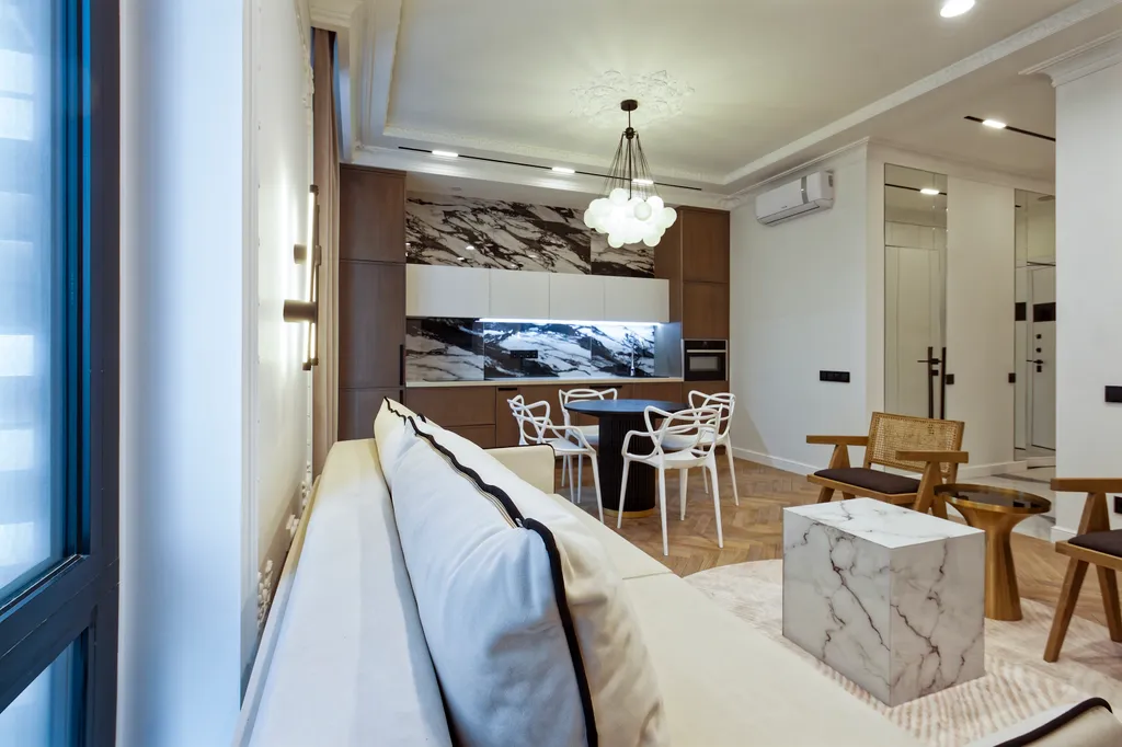 Уютная квартира с дизайнерским ремонтом