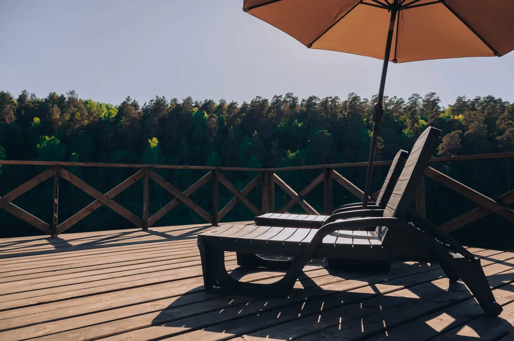 Гостевой домик с панорамными окнами