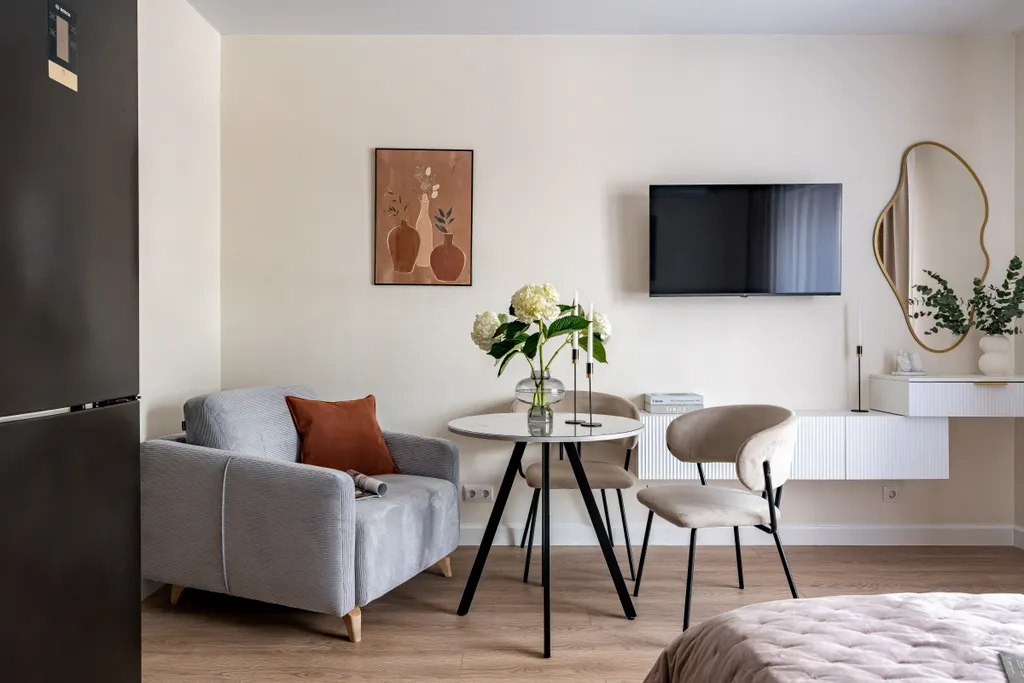 Квартира Квартира Уютная студия от Merino Home — Санкт-Петербург