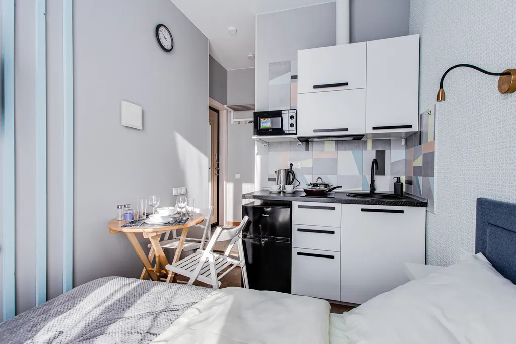 Квартира Уютная новая студия в ЖК Невский — аренда посуточно в Москва